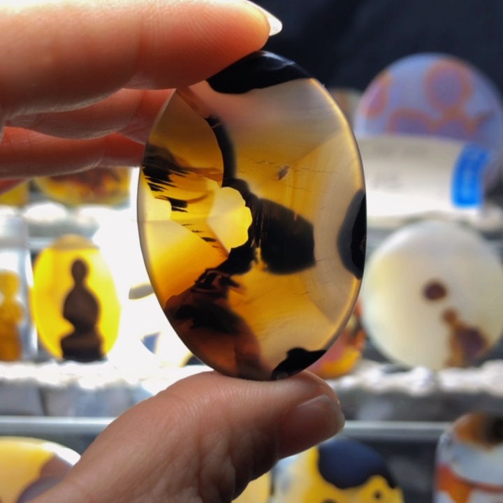 合金玛瑙/玉髓珠宝奇石34