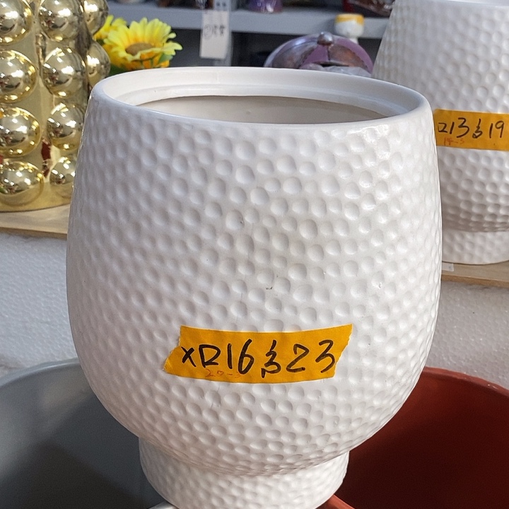 摆件陶陶盆有孔 瑕疵介意勿拍