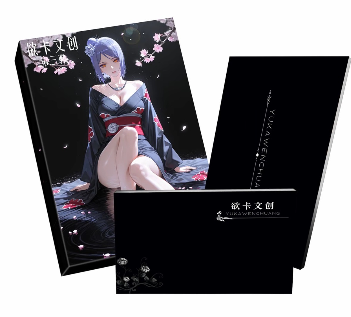 【玩法】欲卡三弹《火影忍者》魅惑色纸 双闪亚克力色纸盲盒（代拆）