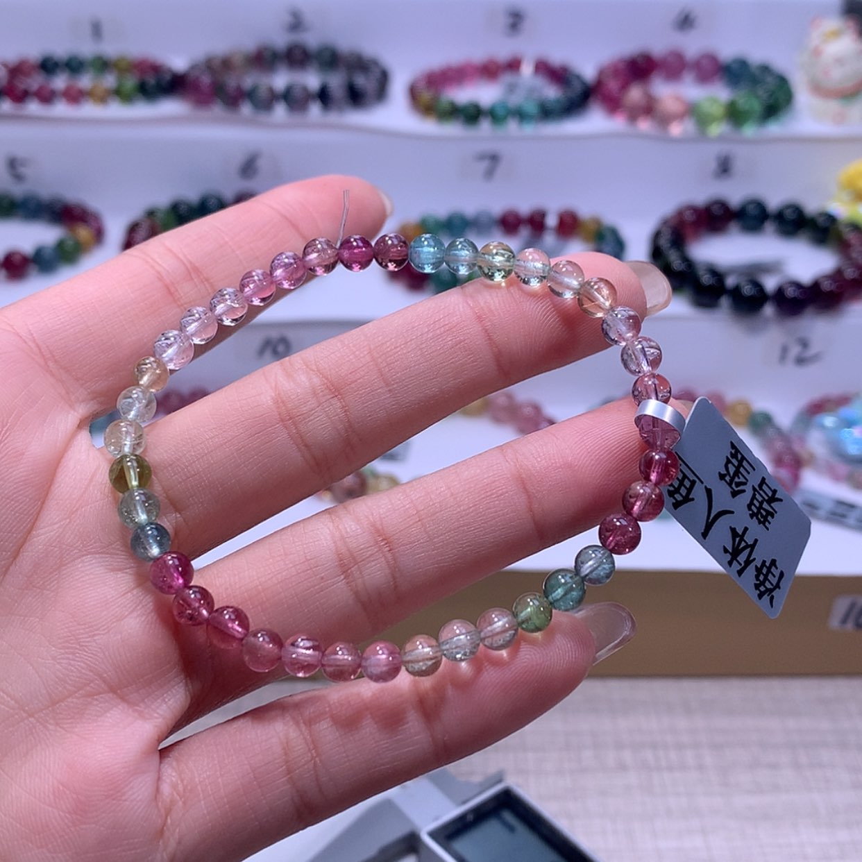 【闪购商品】碧玺手链未镶嵌碧玺