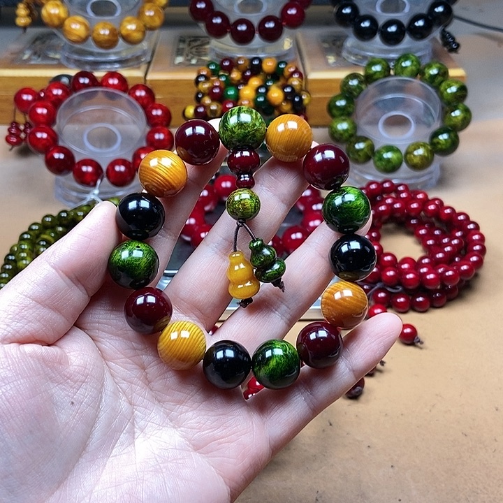 【闪购商品】贝壳杉（血龙木）手串/手链1.5多宝