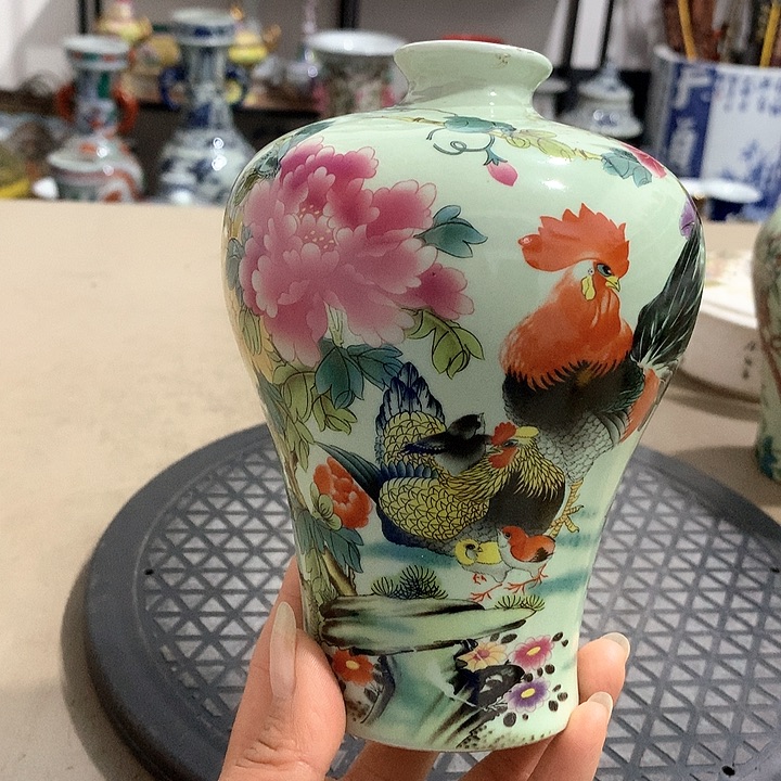 摆件陶博古架陶瓷摆件
