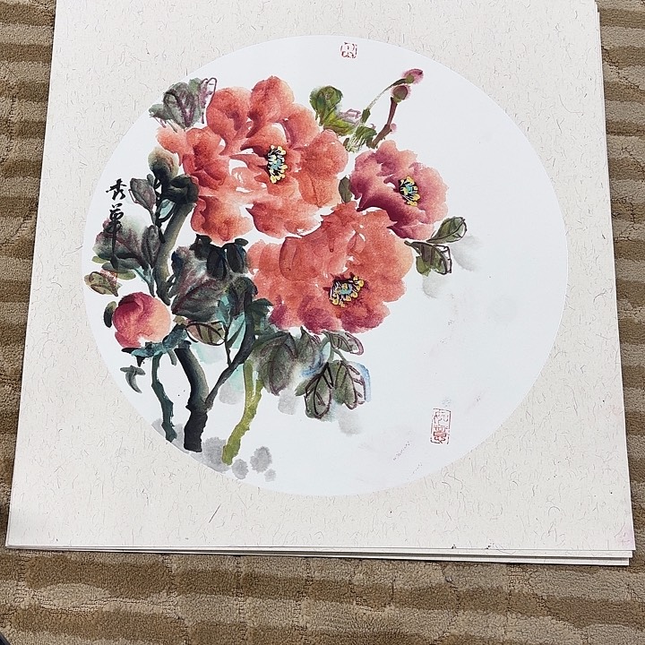 国画花鸟的翅膀和翅膀是50.50