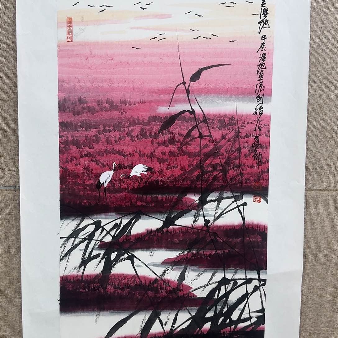 国画石建勋老师作品