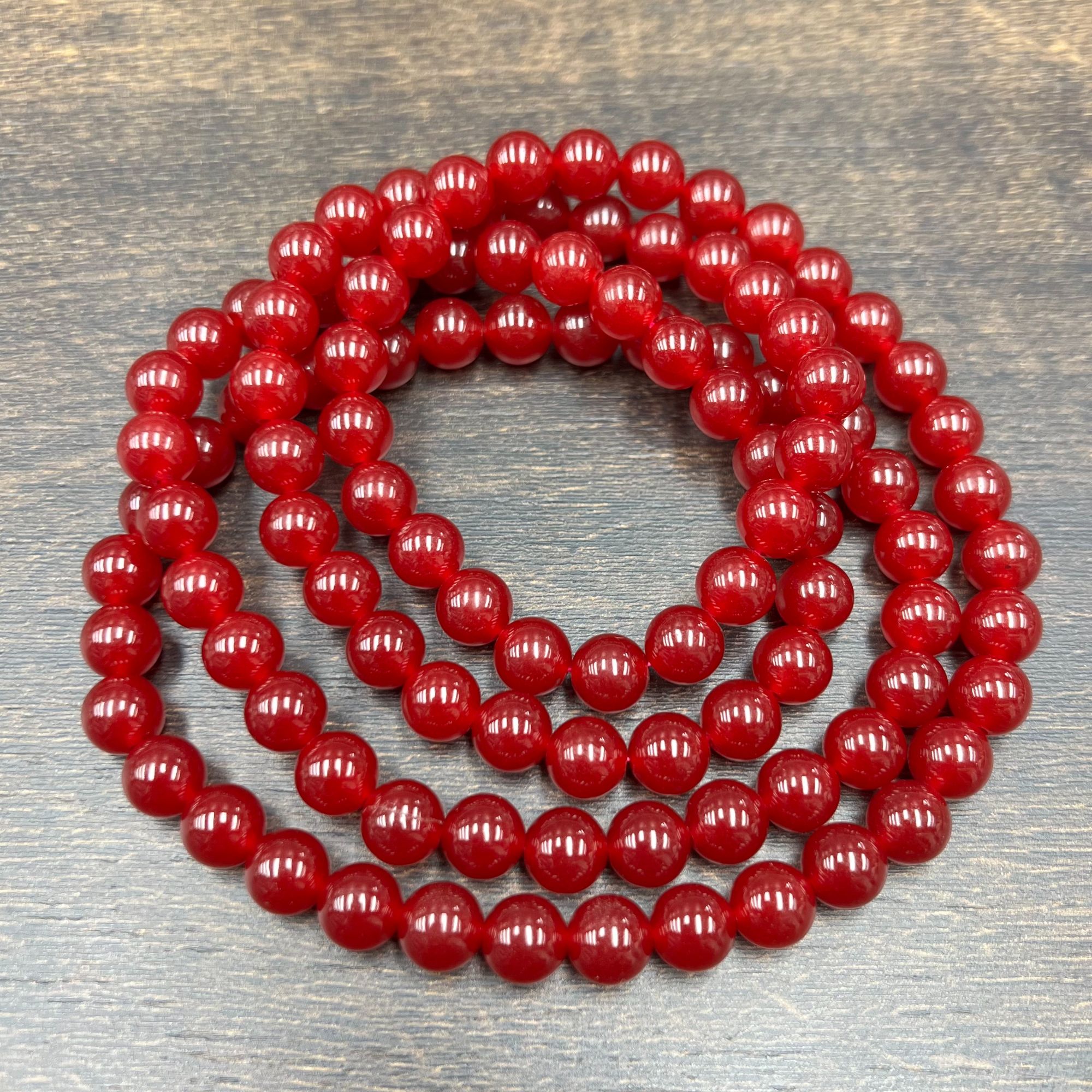 B99972红卡108颗8mm手串项链