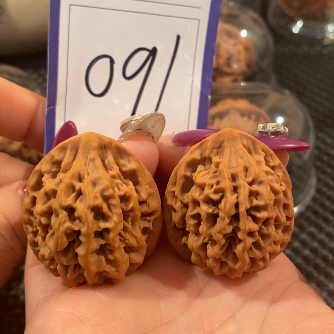 吊坠文玩核桃091秦闷全品35尺