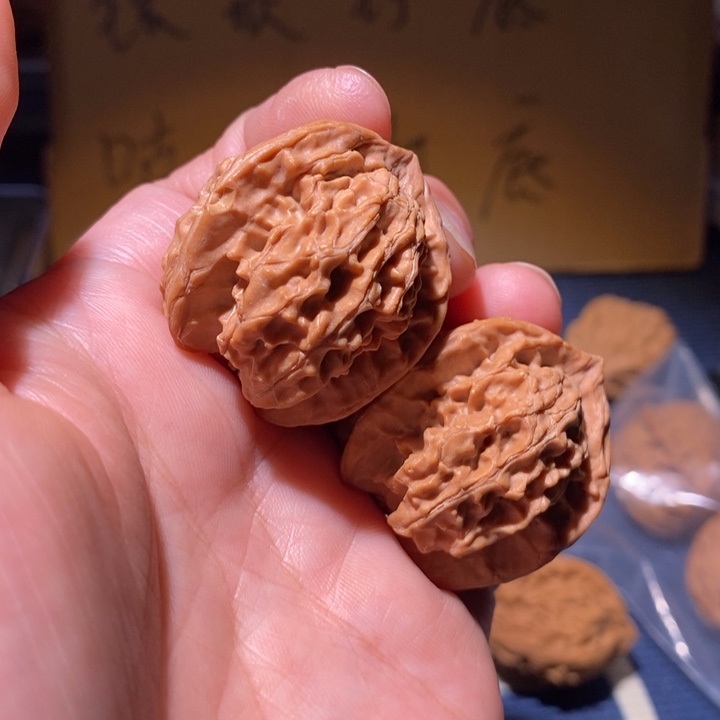 文玩核桃把件笨*牛盘山三愣磕愣子