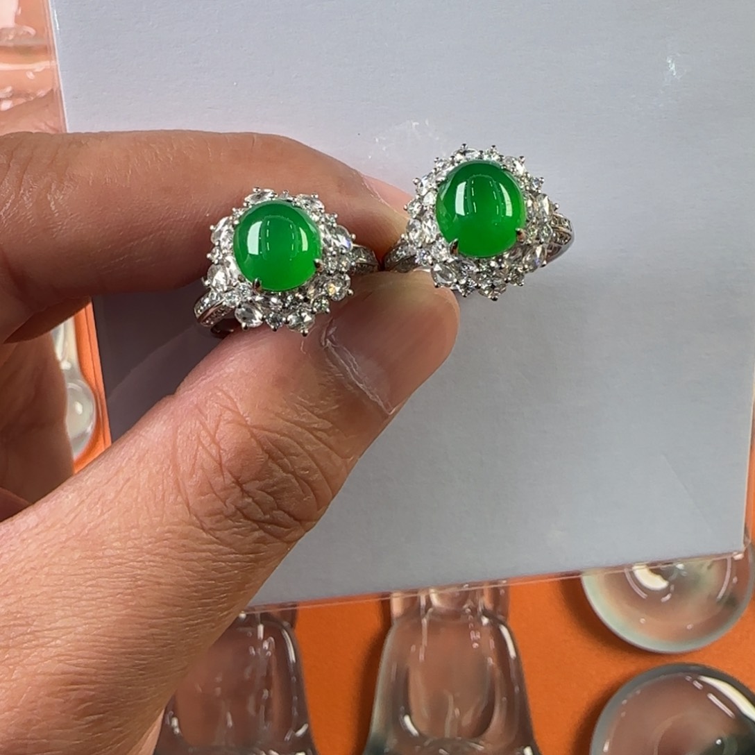 定制翡翠未镶嵌天然