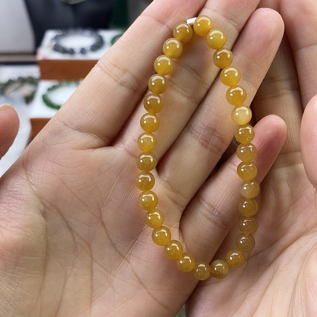 和田玉手串卡6未镶嵌