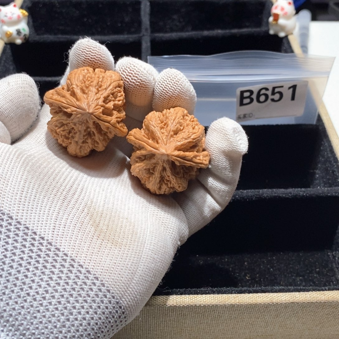 把件文玩核桃B651粗筋38（修）