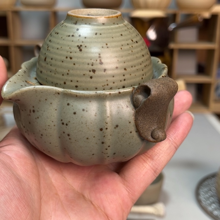 壶老段烧陶瓷茶器