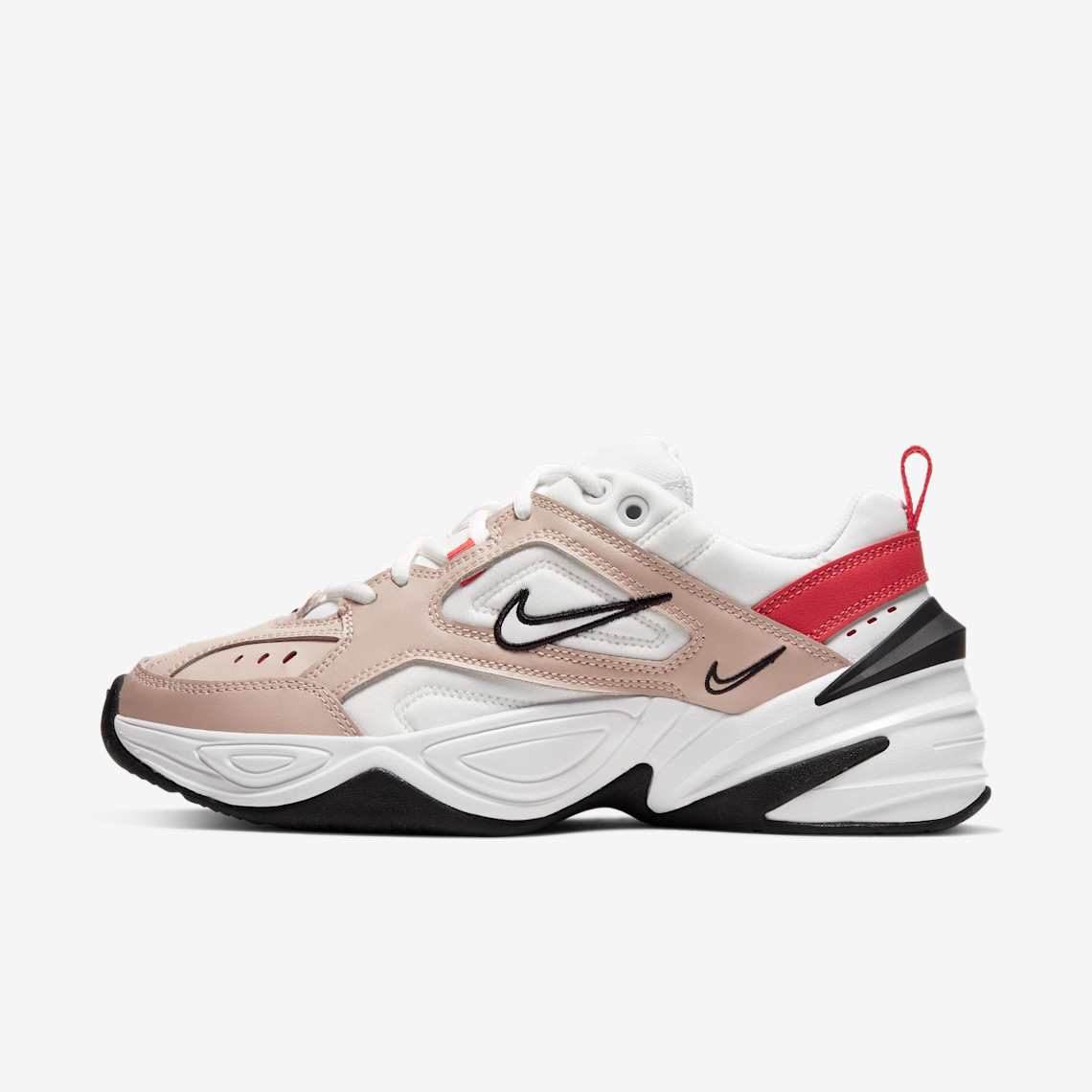 耐克NIKE M2K TOKNO奶茶色女子复古潮流运动休闲老爹鞋AO3108-205