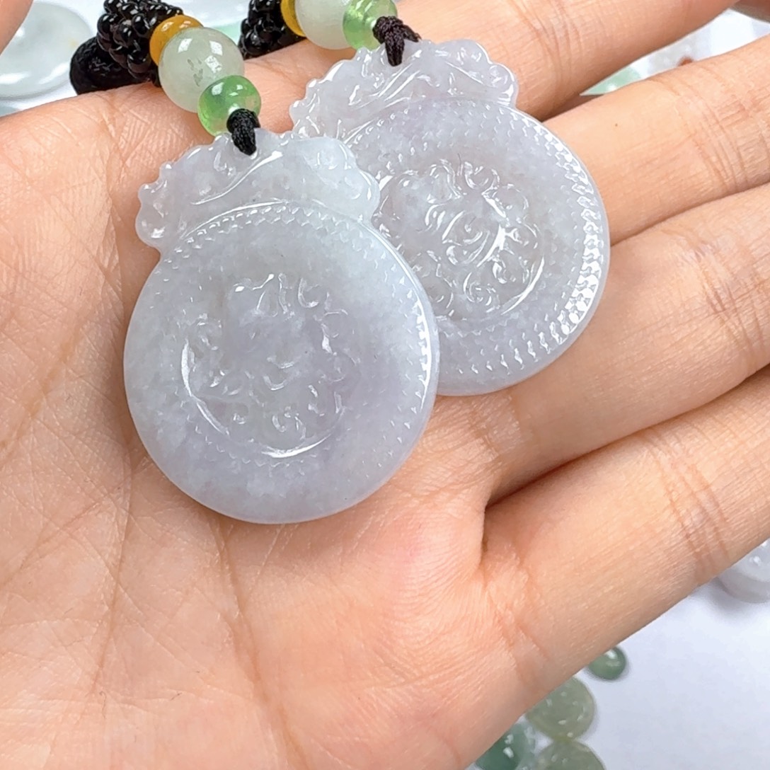 翡翠未镶嵌颈饰11