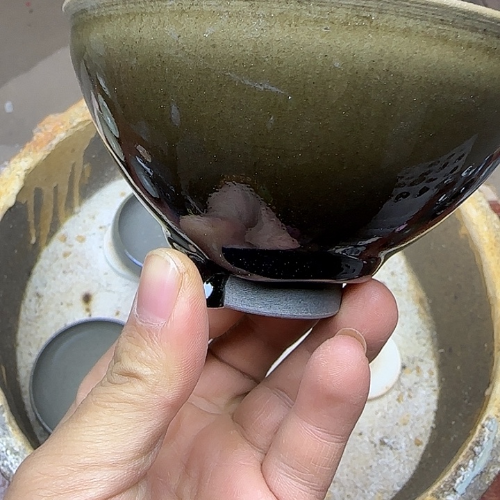 K***楚茶盏青钰薄胎建盏主人杯