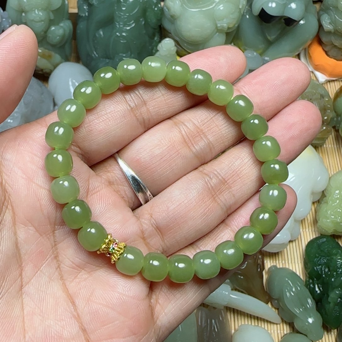 未镶嵌手串和田玉