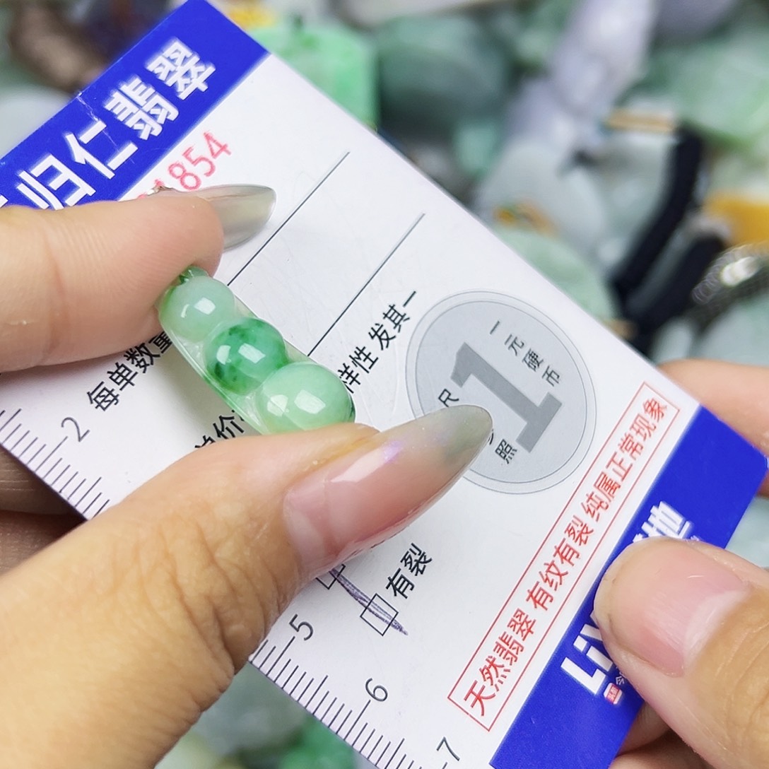 翡翠未镶嵌吊坠(不含链)111