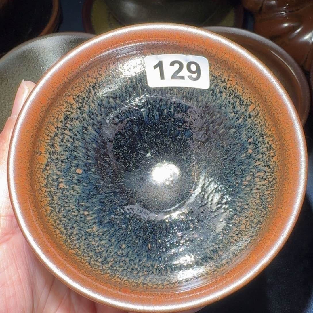 小雨茶盏，手工柴烧，