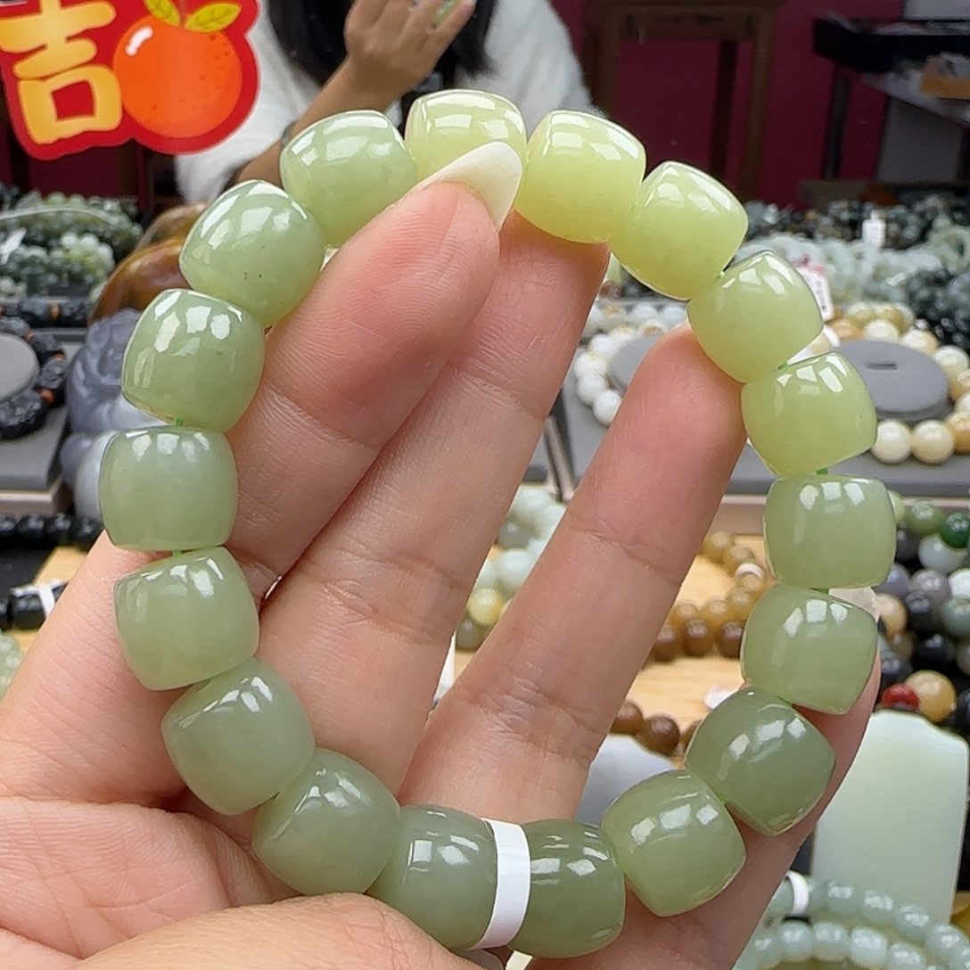 和田玉手链未镶嵌