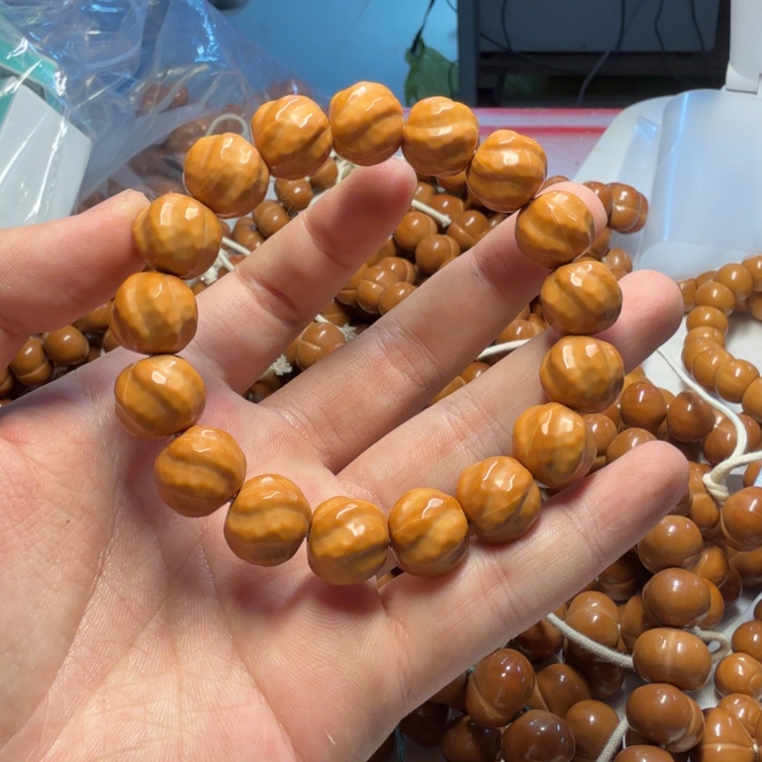 B****核桃手串/手链14加钻石卷卷