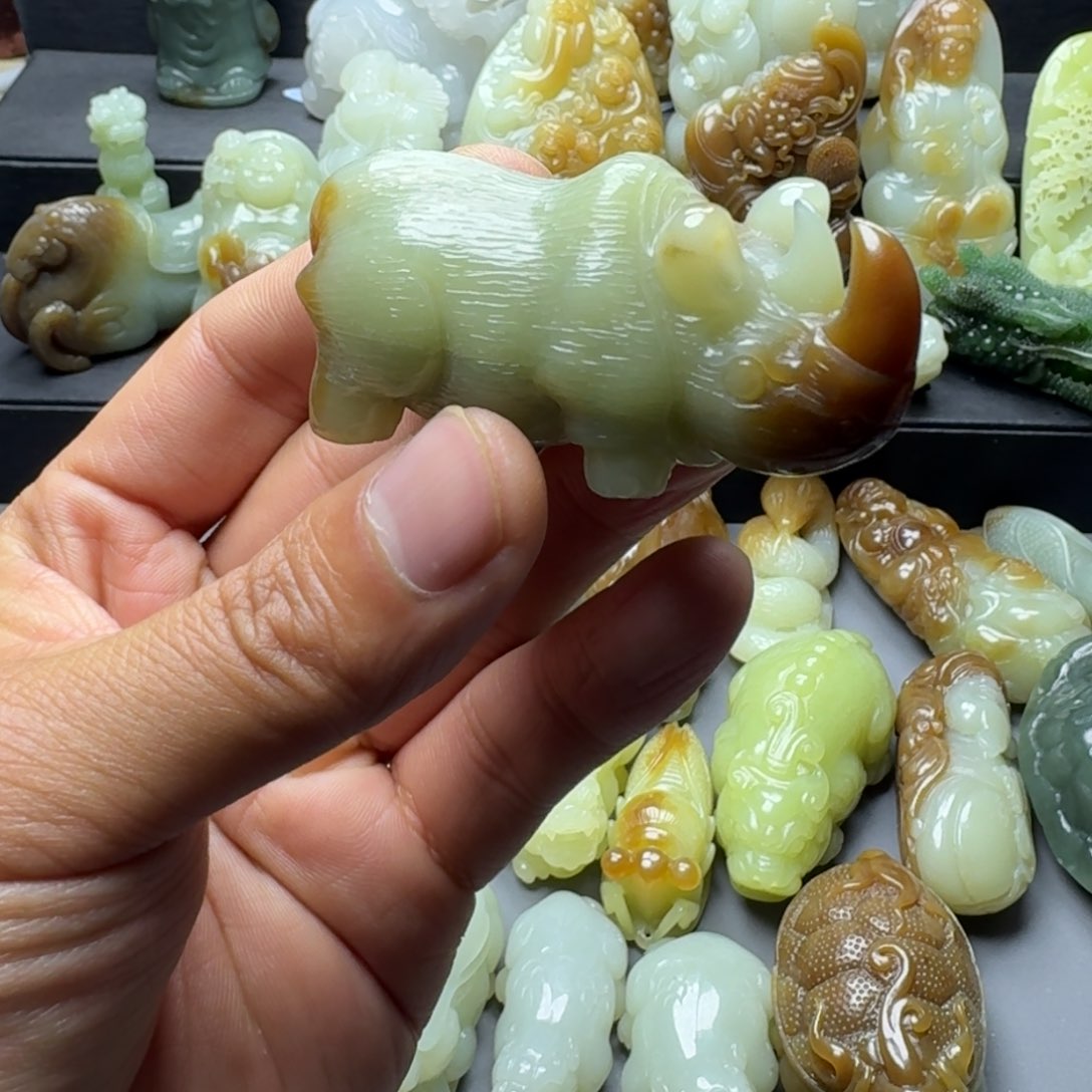 和田玉把件未镶嵌