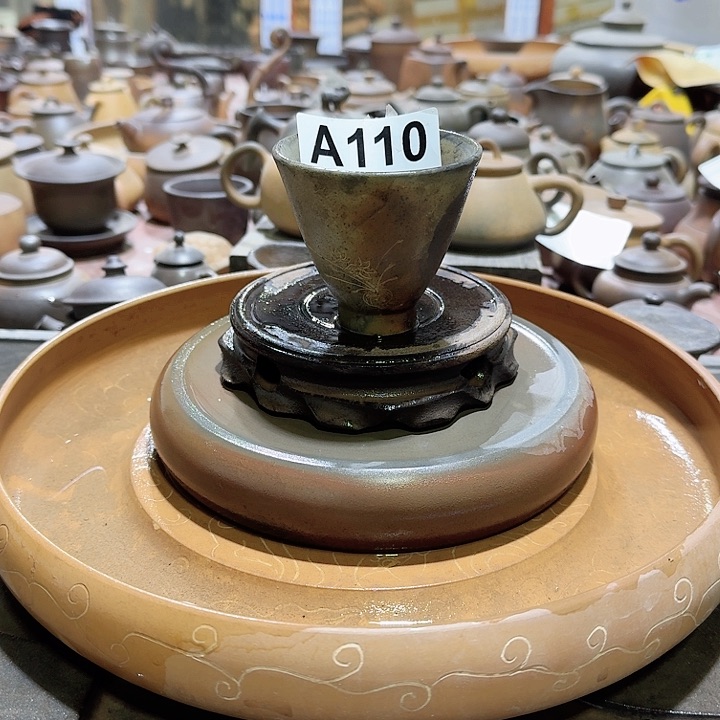 紫砂茶壶坭兴陶柴烧