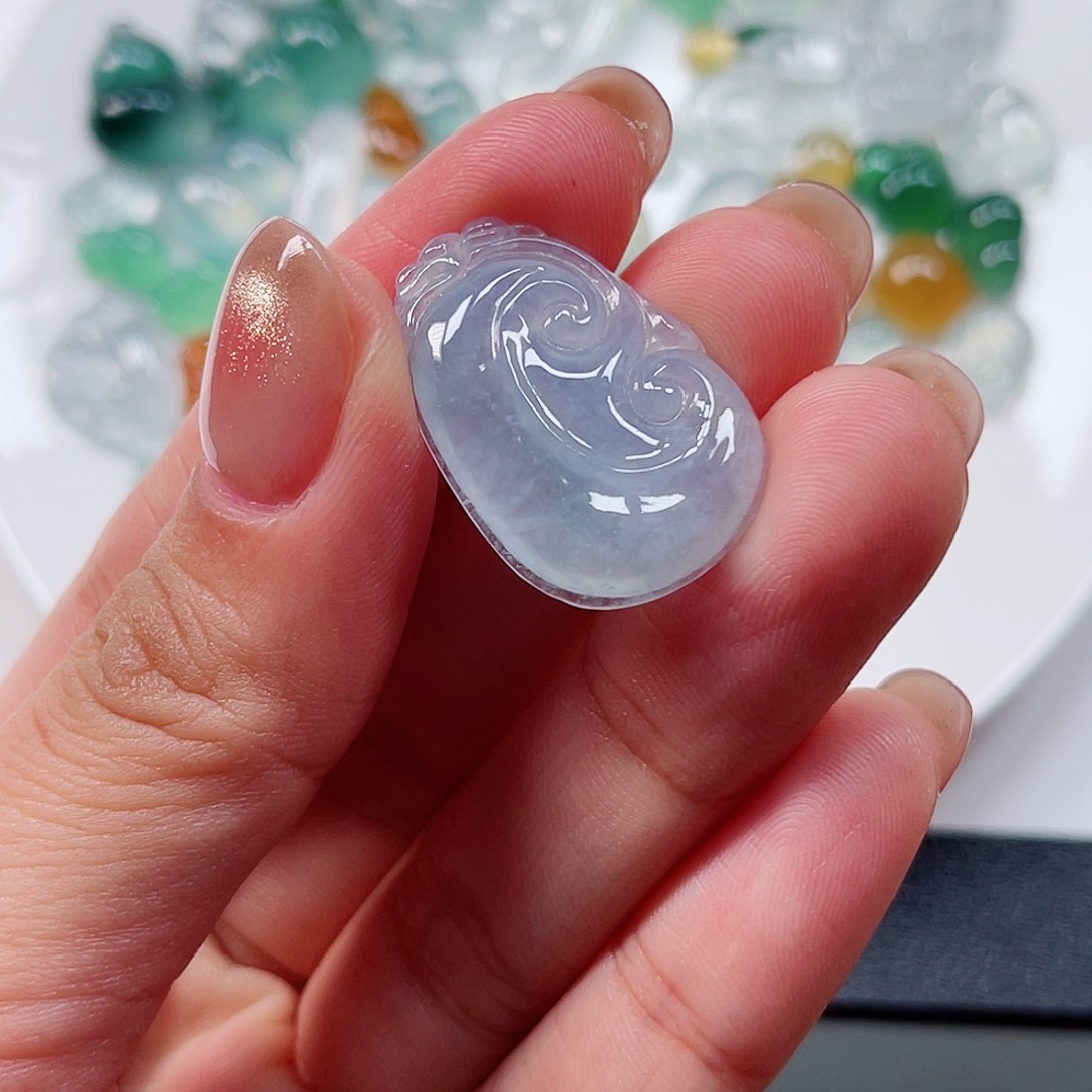 翡翠裸石纯天然A货缅甸翡翠