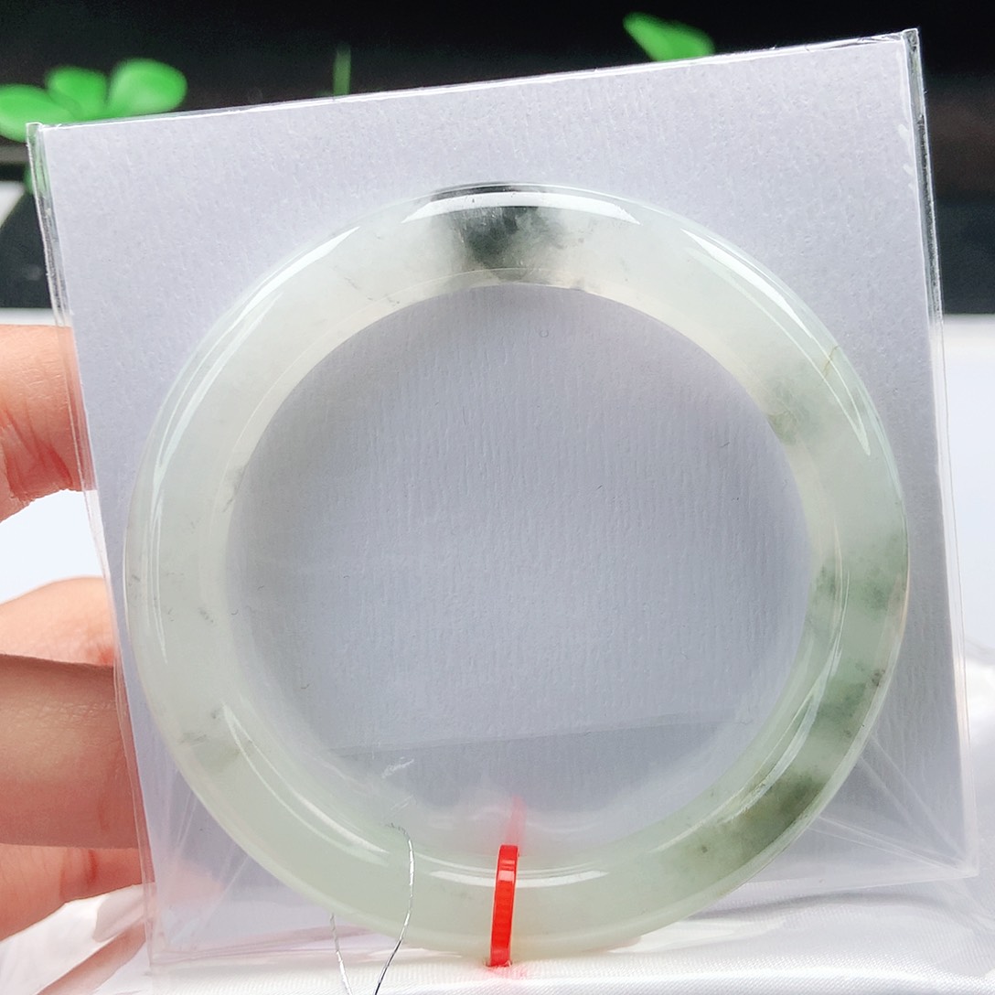 未镶嵌手镯（圆镯）翡翠54圆