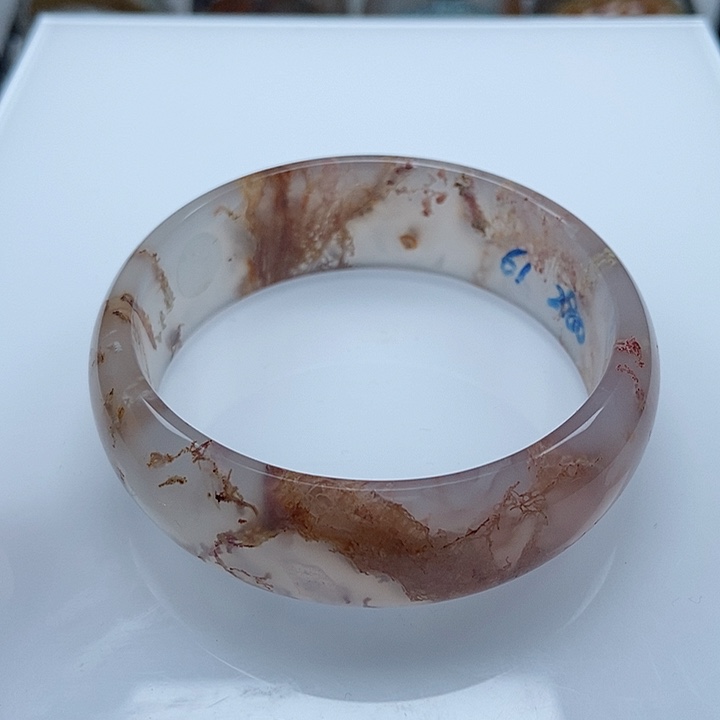 玛瑙/玉髓手镯未镶嵌用****7