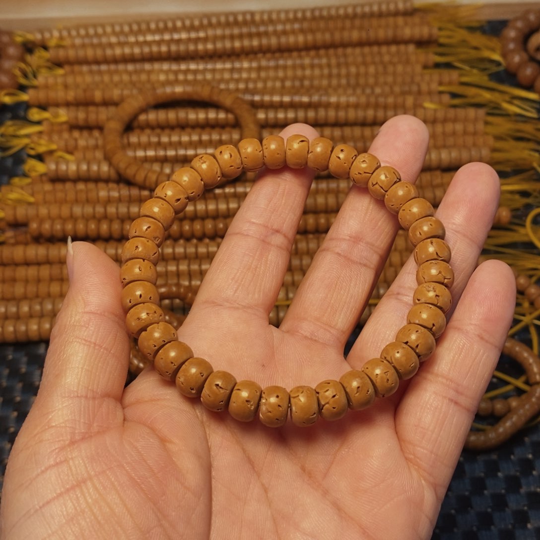 桃核手串富*…6/9尺寸单圈