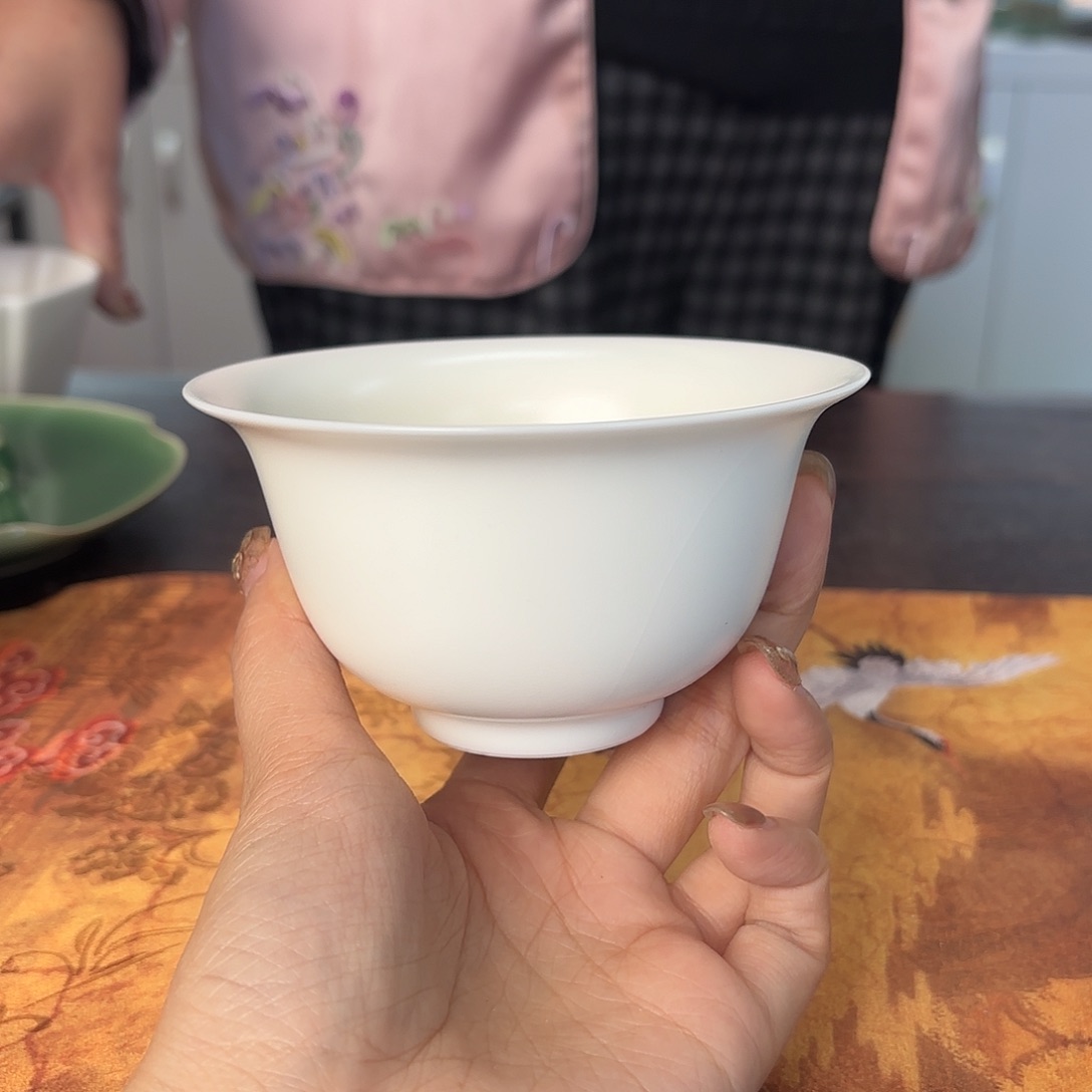 龙泉云间青瓷小米茶器