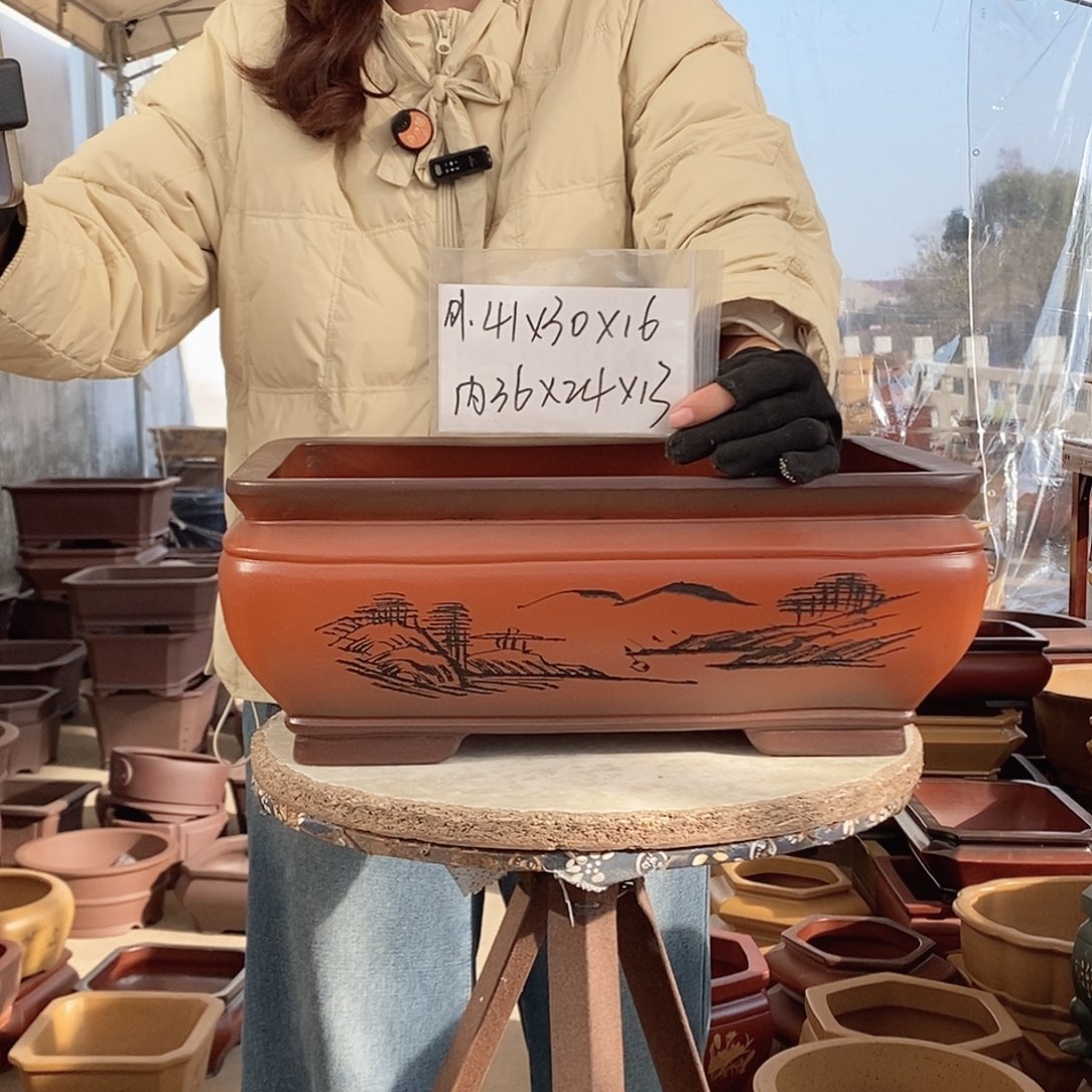 花盆紫砂紫砂花盆