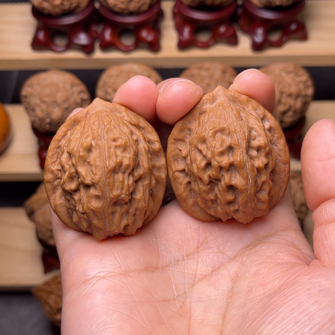 吊坠文玩核桃大红袍