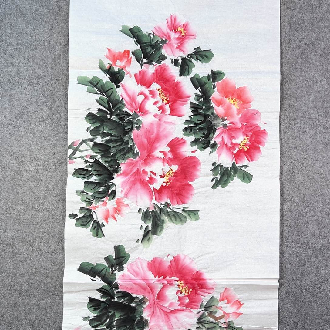 国画020 牡丹花盛开时最美丽