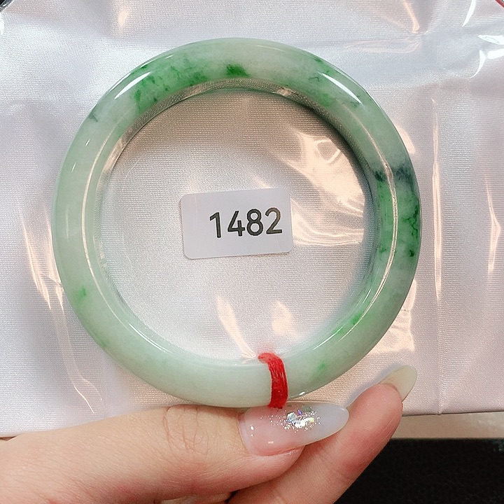 翡翠手镯未镶嵌天然翡翠手镯61