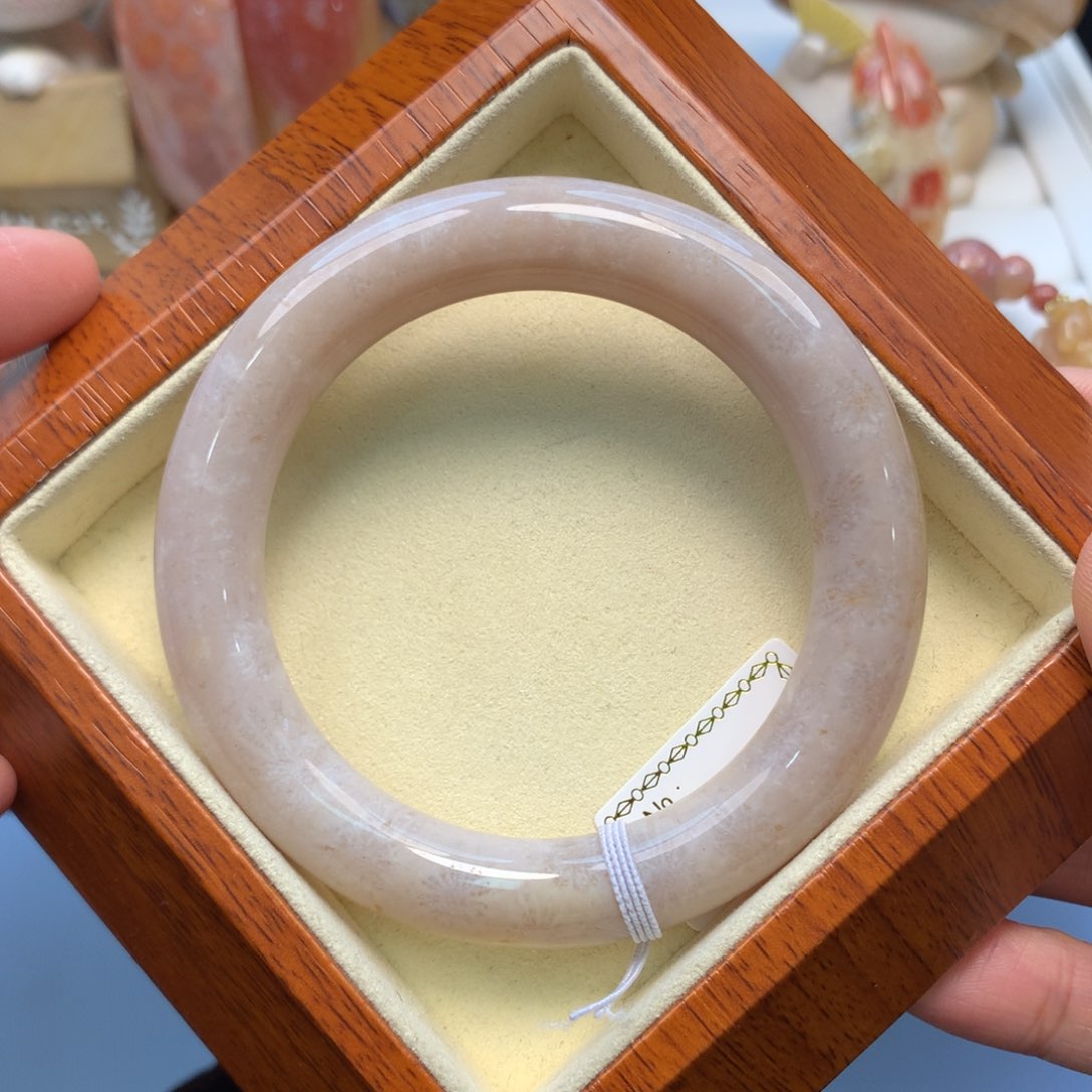 硅化珊瑚（珊瑚玉）手镯未镶嵌55.2口冰透大花