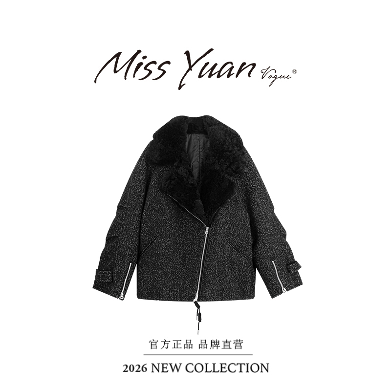 M.Y媛总 【千山暮雪】新款鹅绒服高级气质女装短外套1-R50370