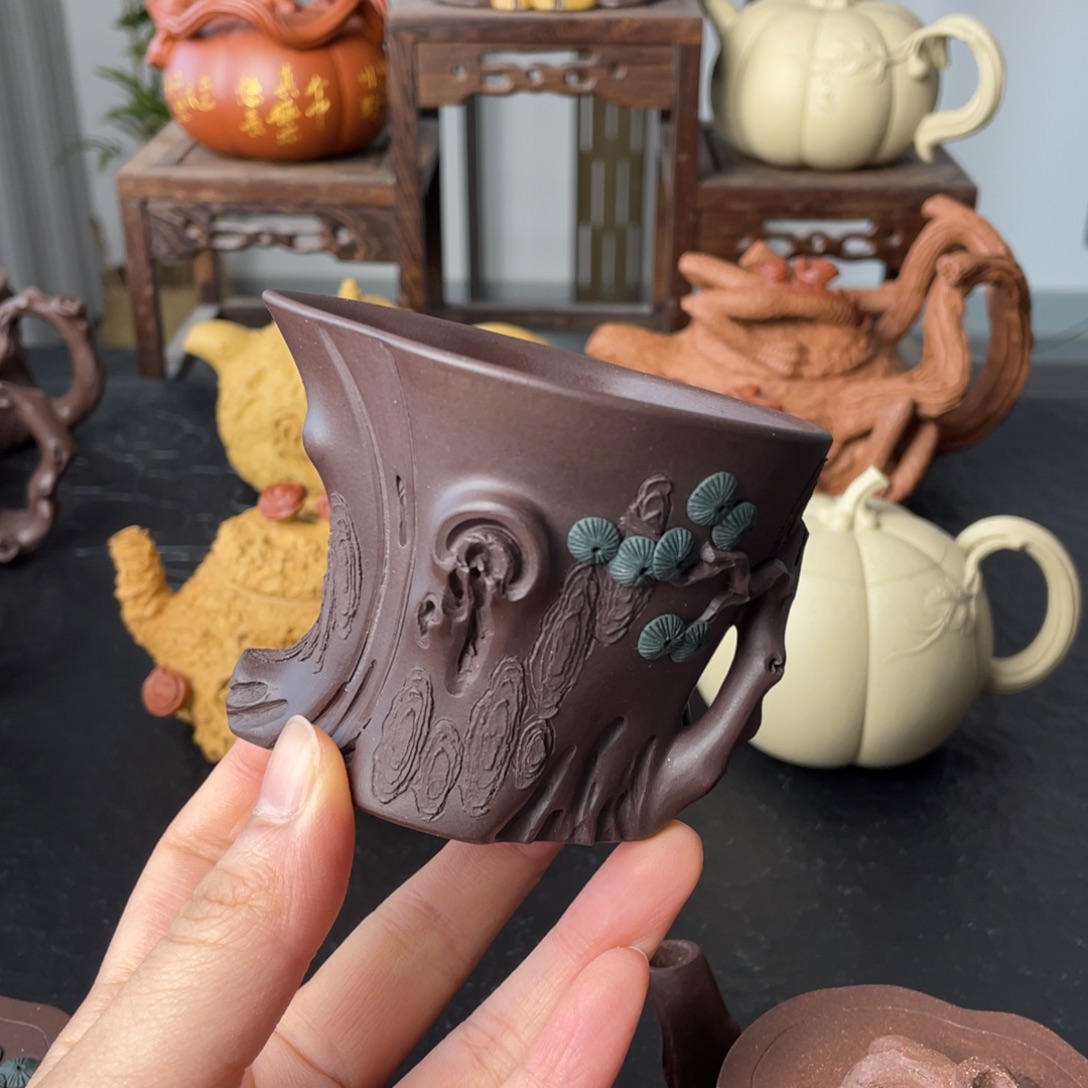 茶杯紫砂紫砂茶具150cc