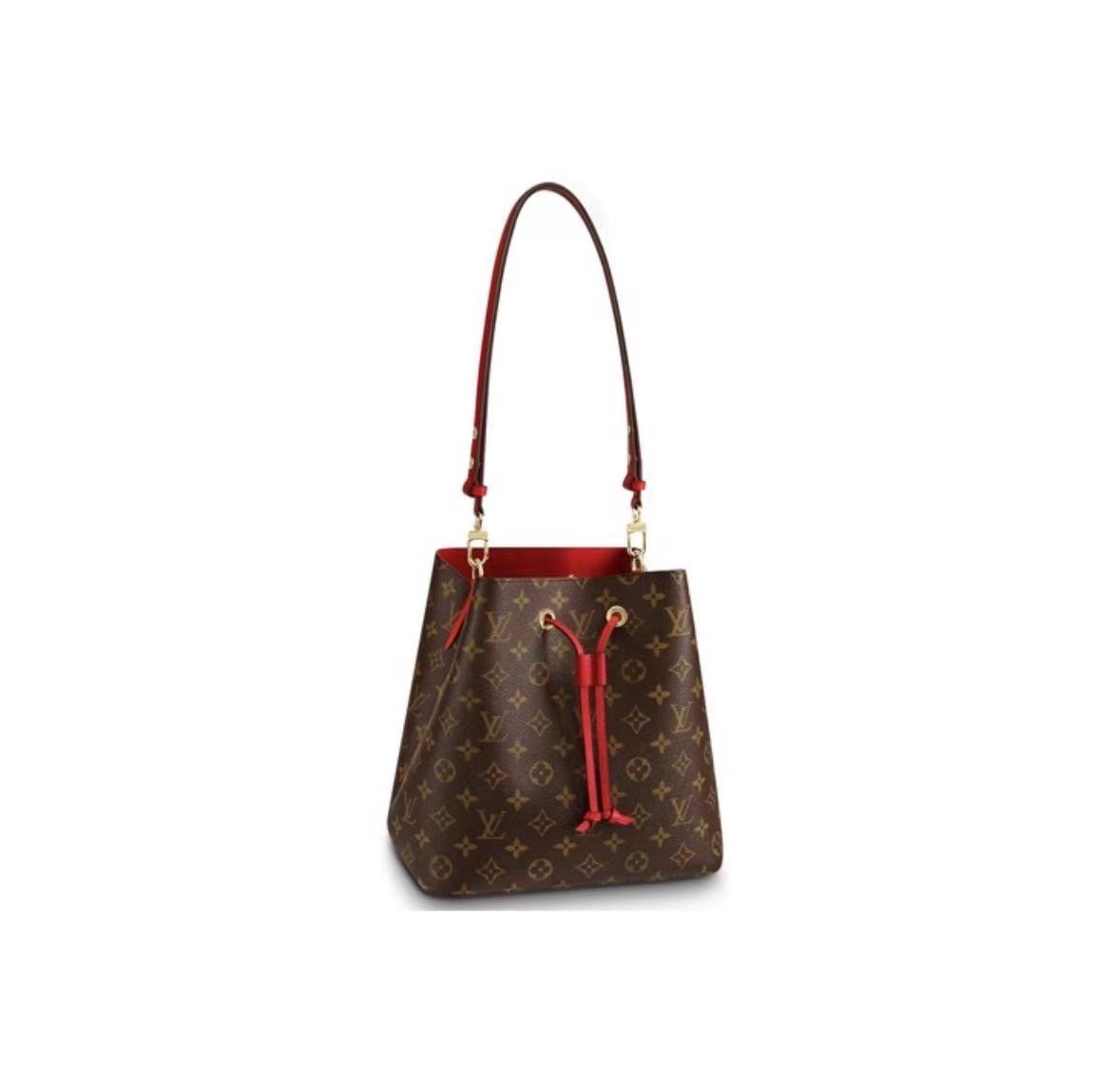 99新 LouisVuitton/路易威登 【Jessie专属】老花NEONOE水桶包