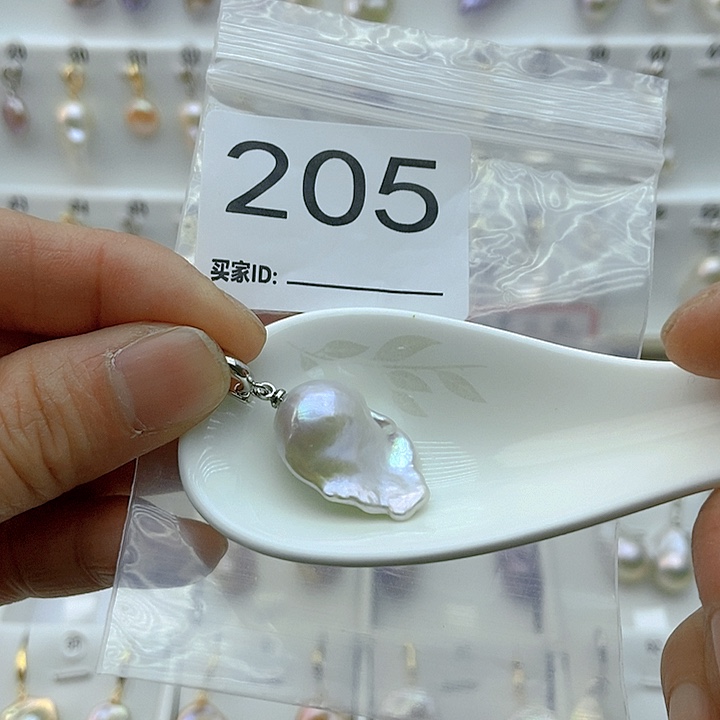 淡水珍珠颈饰银S925镶嵌