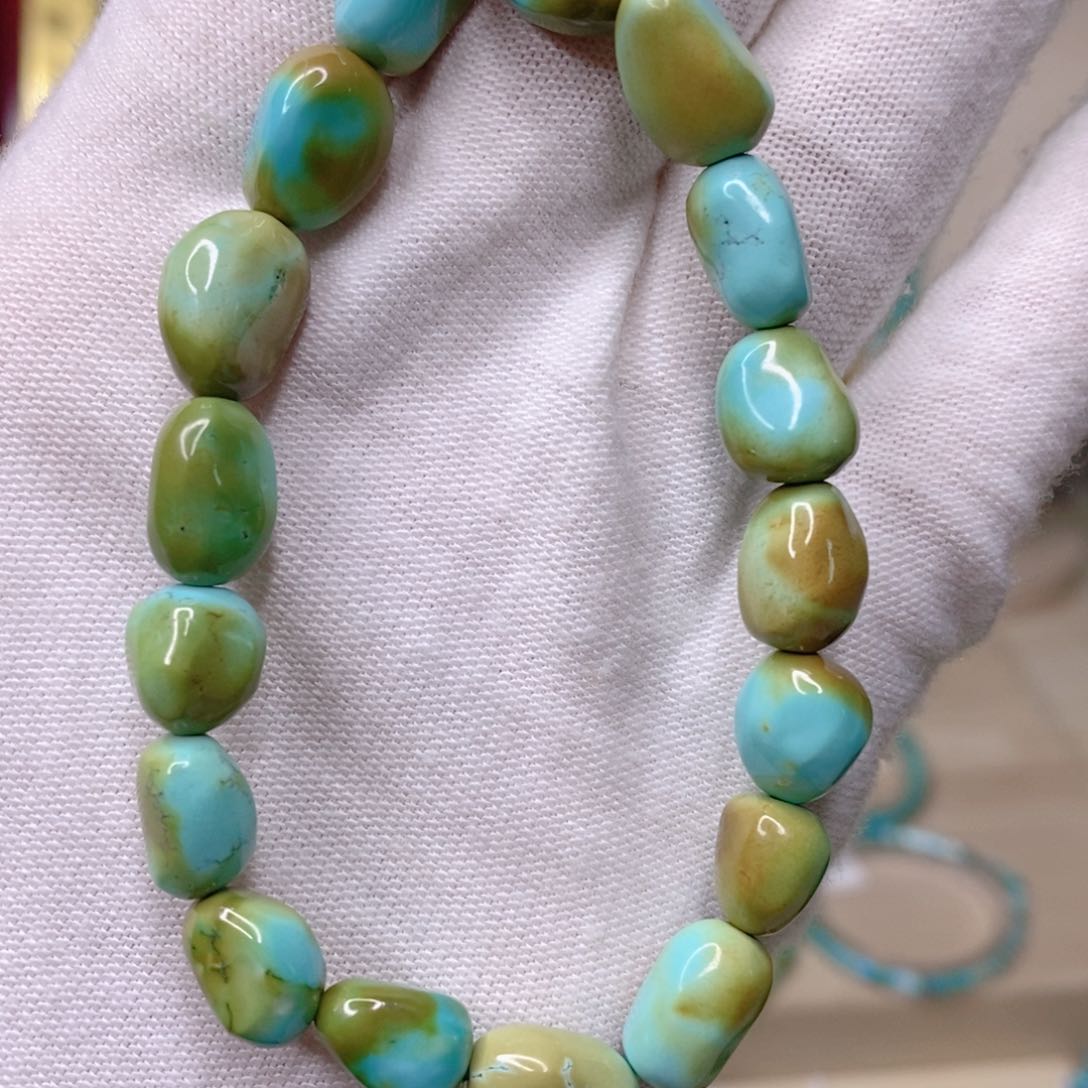 绿松石手串未镶嵌