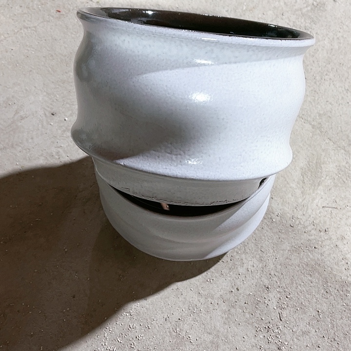 红陶口径20高度14两只正品