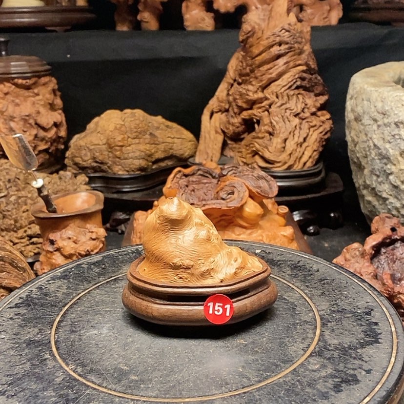 【闪购商品】151号荔枝木香炉工艺