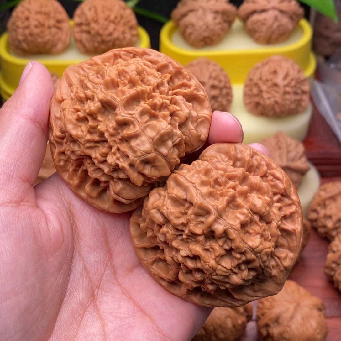 把件文玩核桃壞***圭54“毕业”大官帽