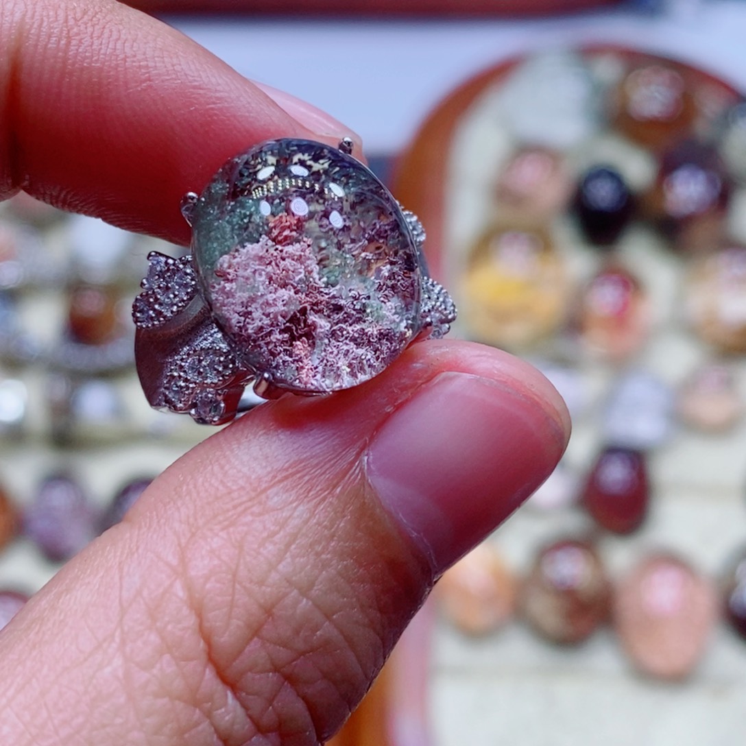 颈饰未镶嵌水晶小**仙水晶