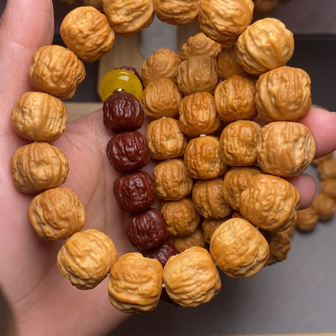 猴头核桃手串用****6金蟾蛤蟆头