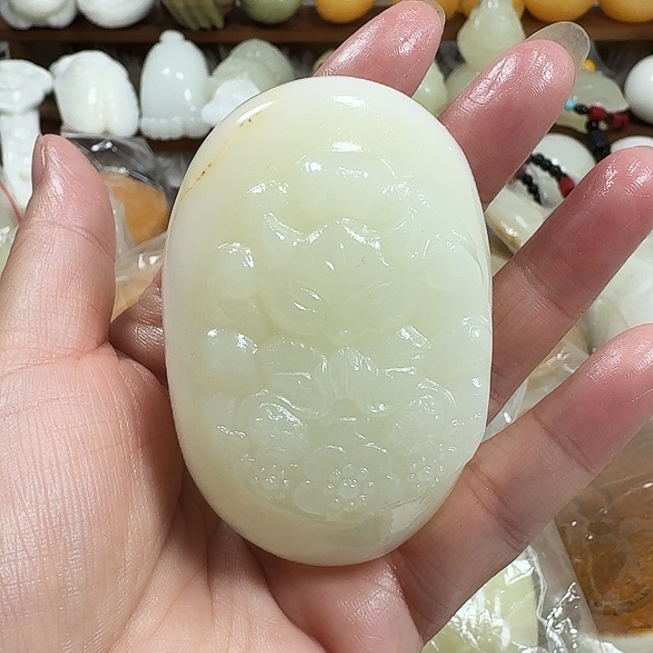 瑾***华砖雕石头手把件不退不换