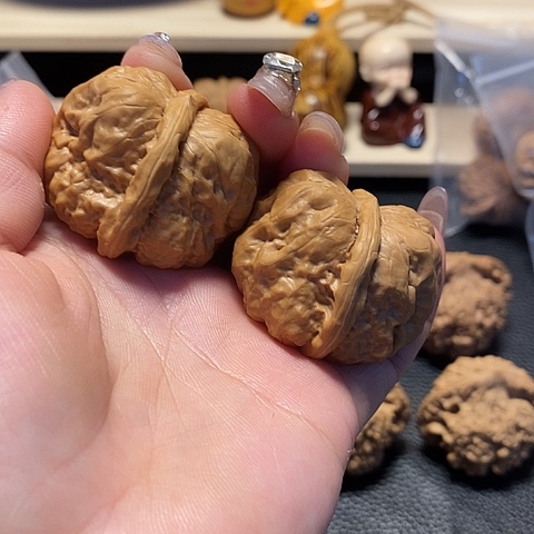 文玩核桃吊坠蛤蟆38