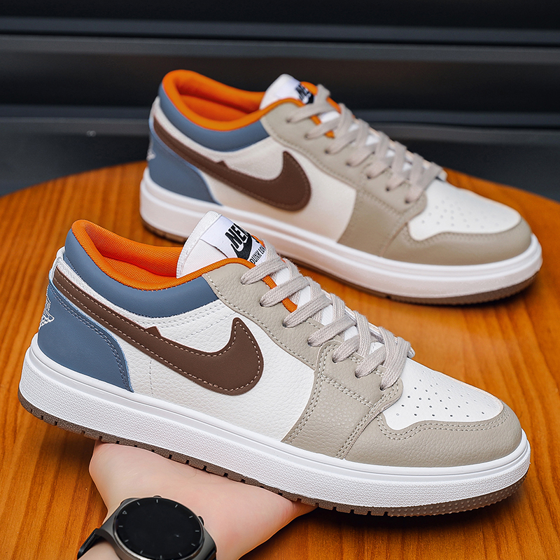 莆田纯原四季款AJ休闲板鞋超纤皮面休闲运动鞋男鞋男士百搭