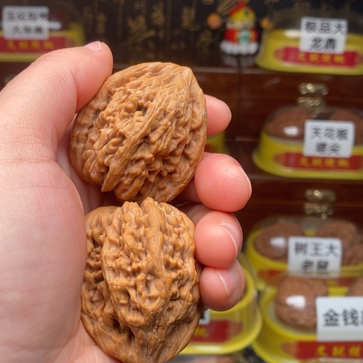 吊坠文玩核桃C****官虎头王