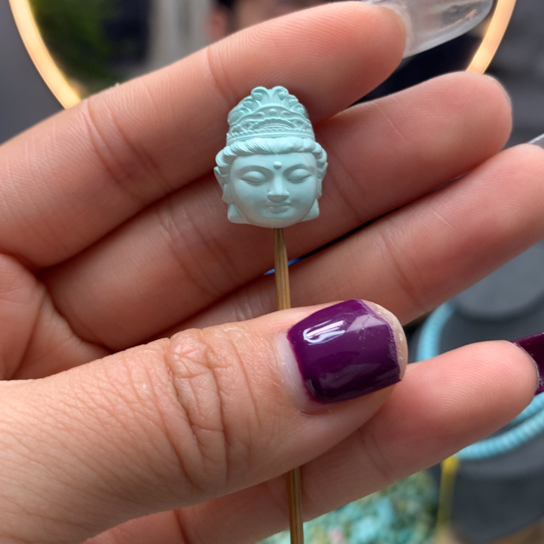 绿松石挂件未镶嵌